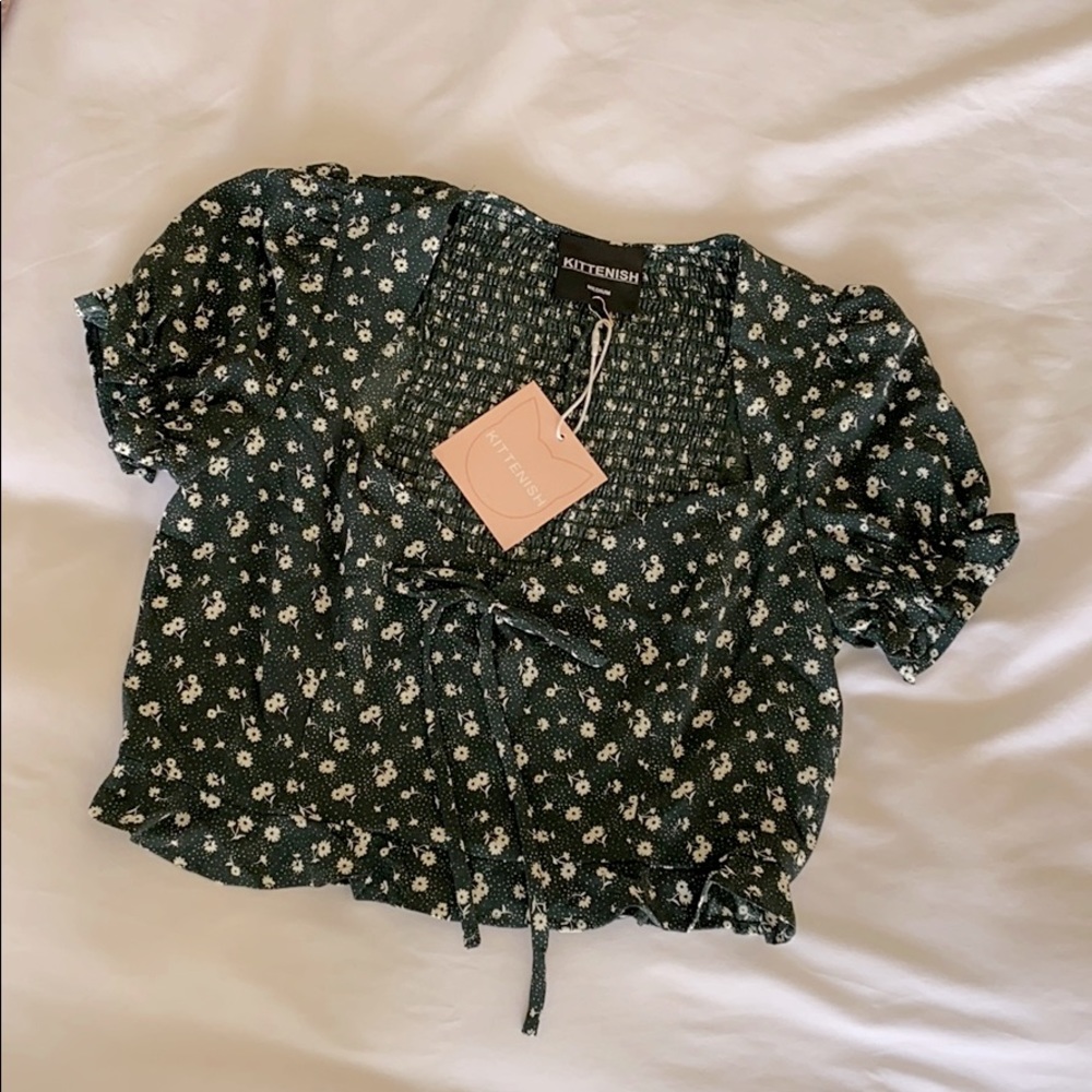 Kittenish Bella Floral Top